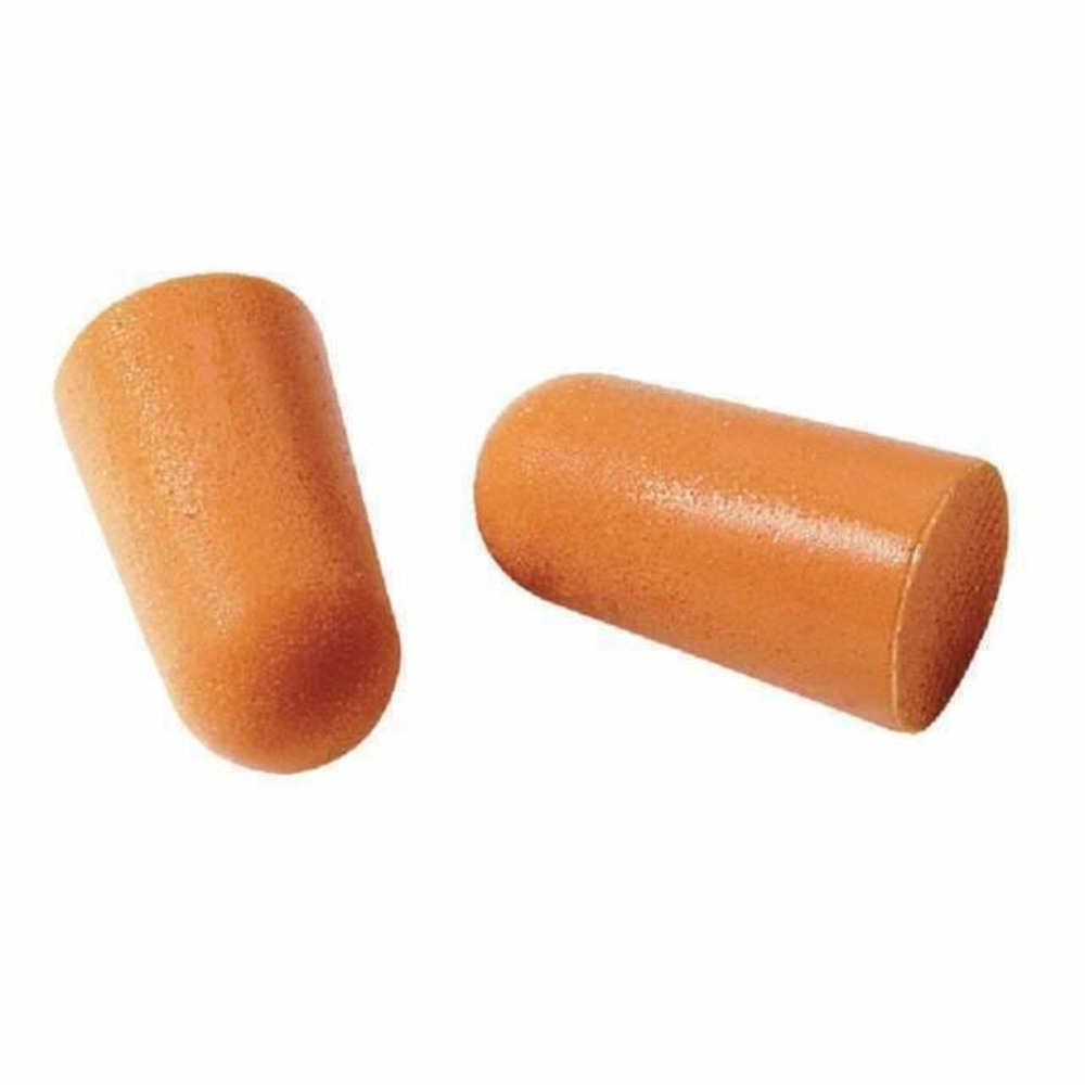 25-pack 3M 1100 Orange Foam Ear Plugs Noise Reduction 29 dB Disposable